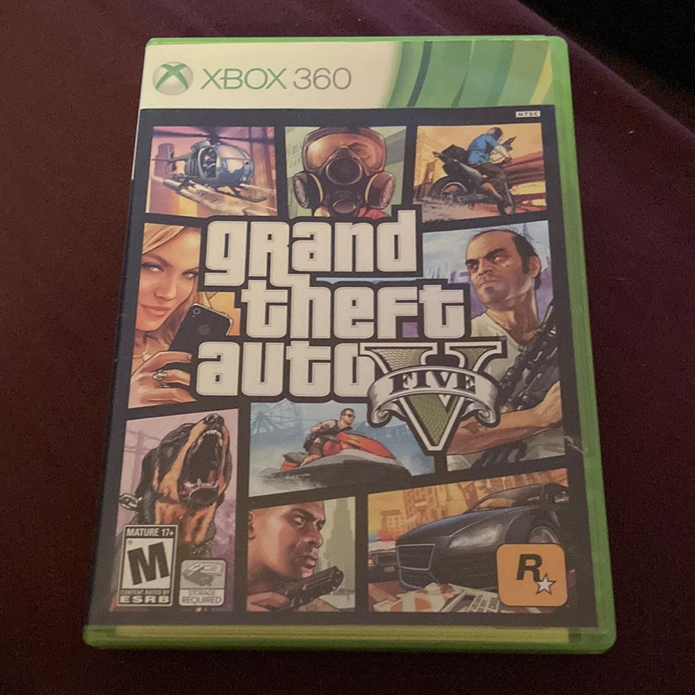 XBOX 360 Grand Theft Auto 5